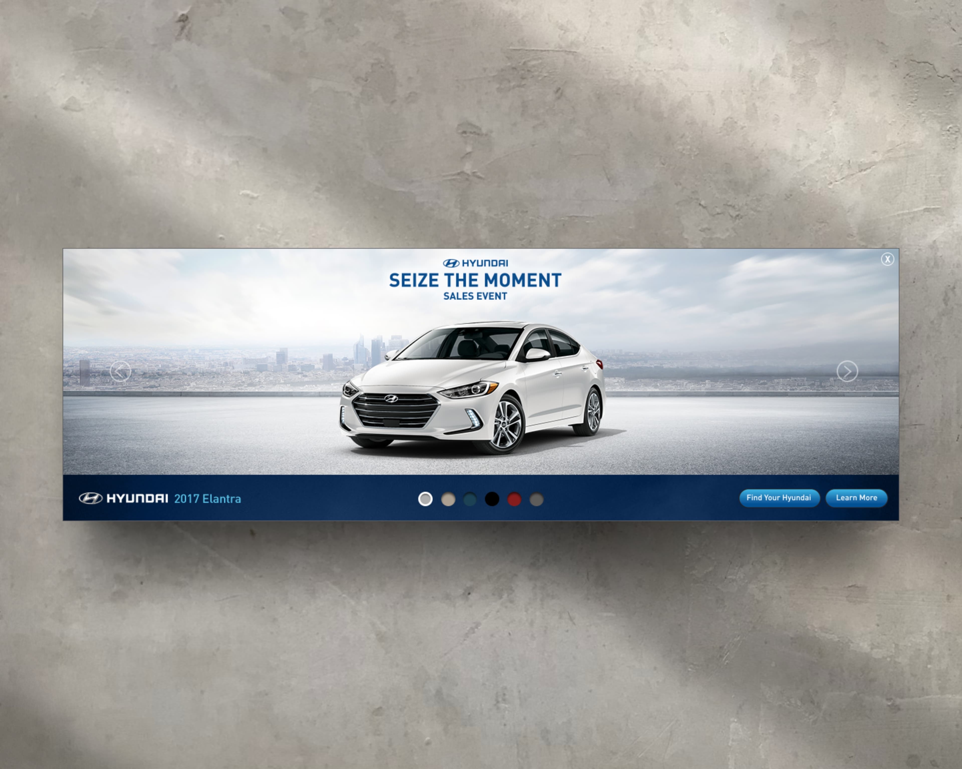 Hyundai Seize the Moment Sales Event Pushdown — Animation
