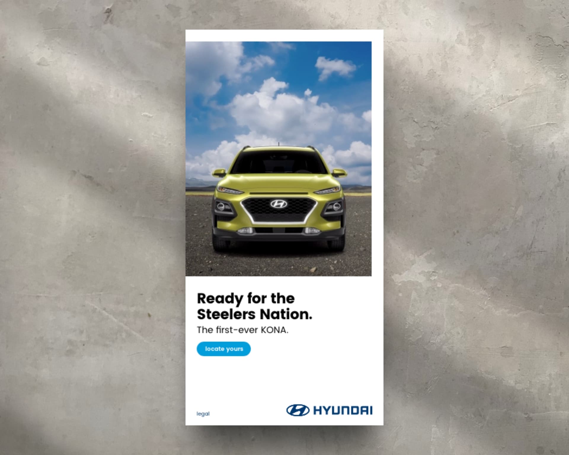 Hyundai Steelers Nation Banner Ad — Animation