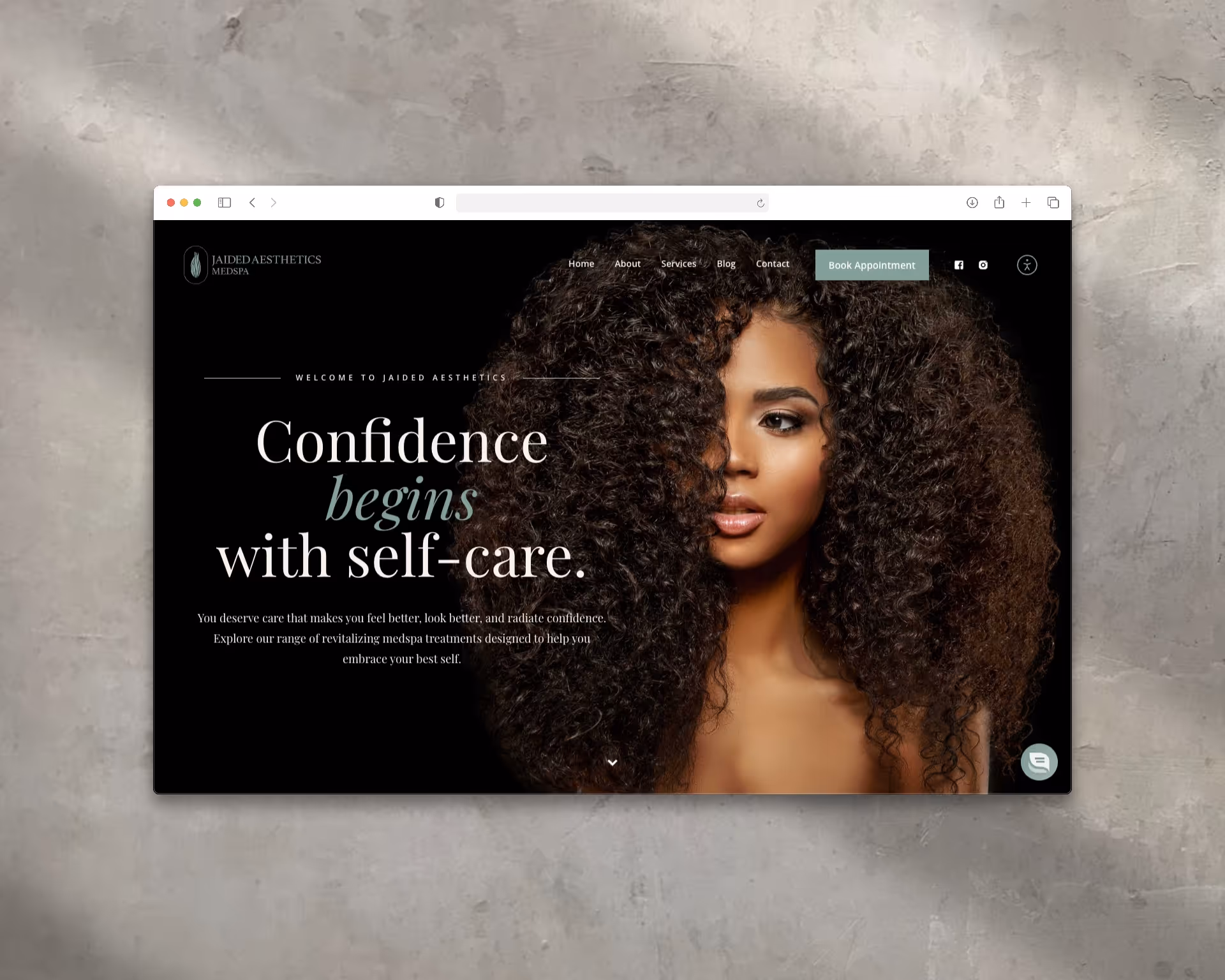 Jaided Aesthetics Website Design — Web Design