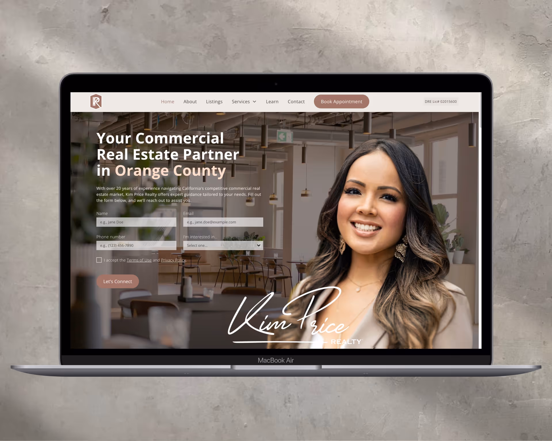 Kim Price Realty Website Design — Web Design